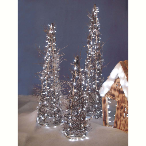 Cono ramas corcoja con luz led