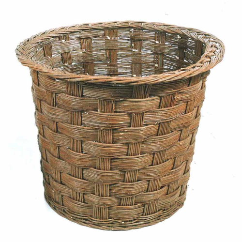 Macetero mimbre rústico