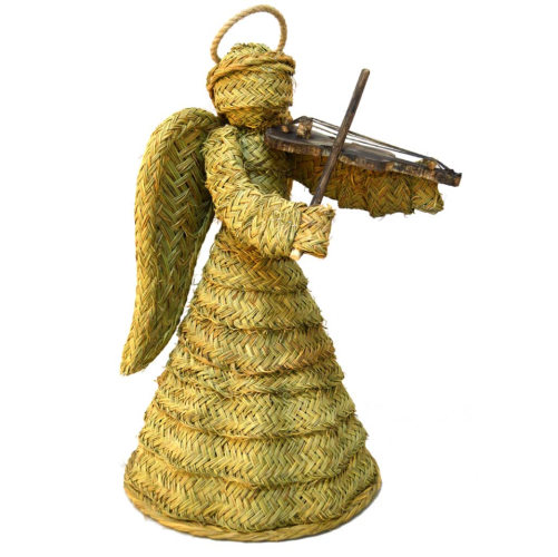 Ángel esparto con violín