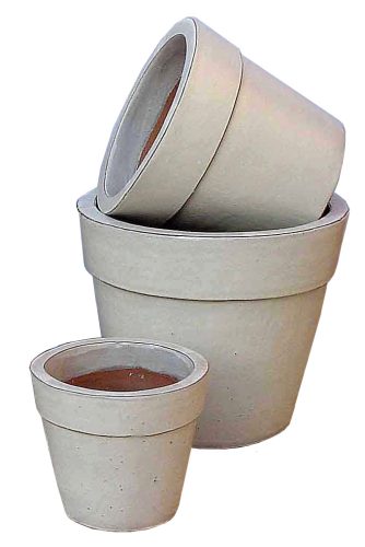 Set de  3 macetas cerámica