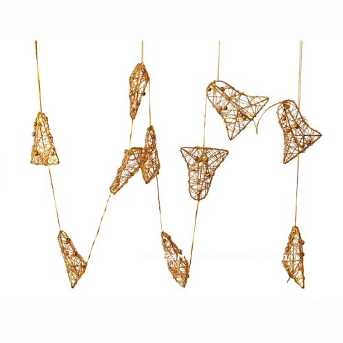 Guirnalda dorada  "Campanas"