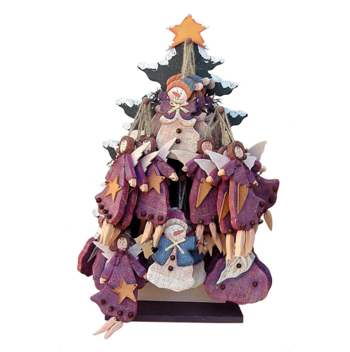 Expositor árbol con colgantes