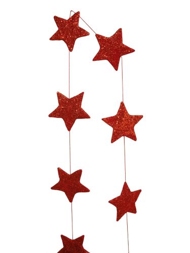 Guirnalda estrellas rojas
