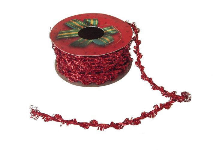 Rollo cinta elástica roja