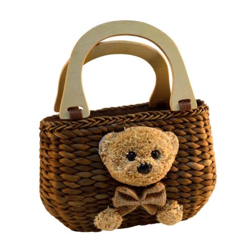 Bolso palma con oso