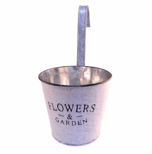 Macetero metal colgante