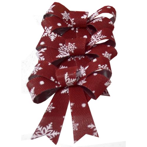 Set de 3 lazos rojos surtidos