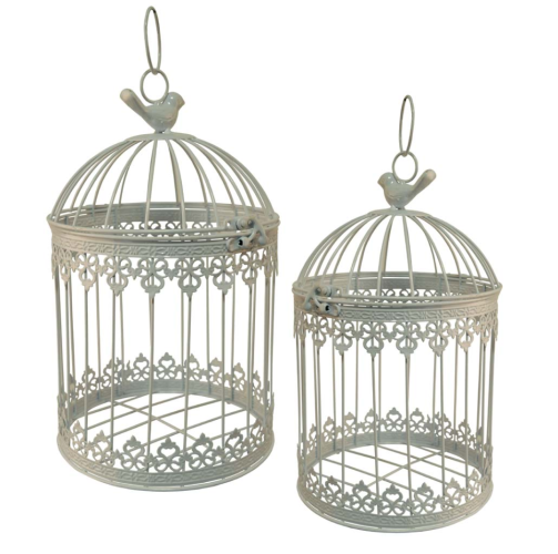 Set de 2 jaulas metal