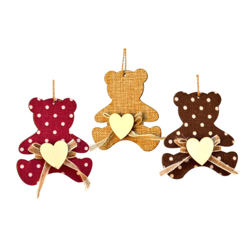 Colgante oso colores surtidos