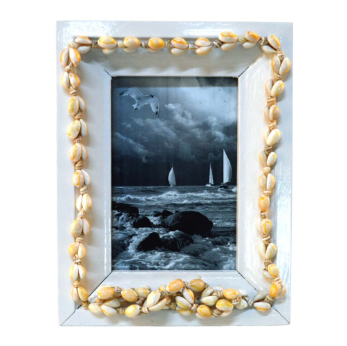 Portafoto conchas