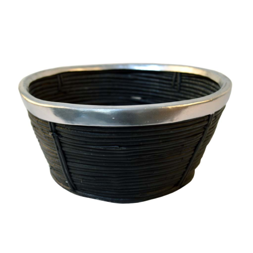 Panera borde plateado