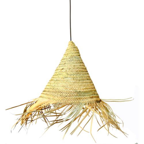 Lámpara palma con instalación