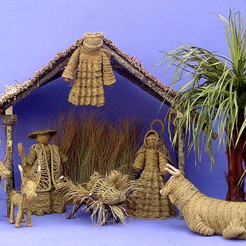 Nacimiento esparto completo (7 piezas)
